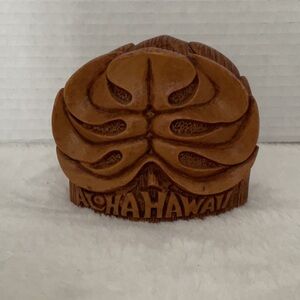 Vintage tiki coco joes letter rack Hawaii Wooden